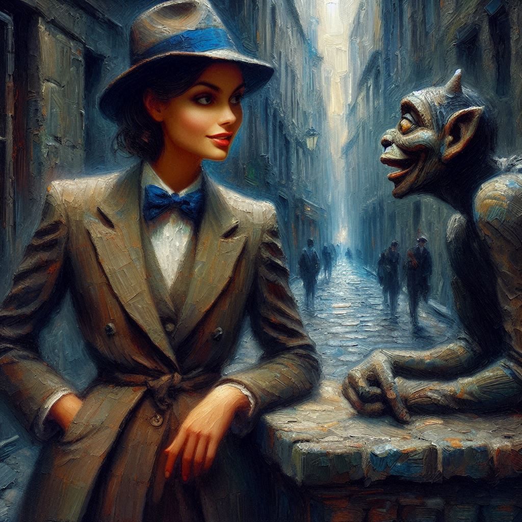 "So, what do you say, Doll Face, we got a deal?"