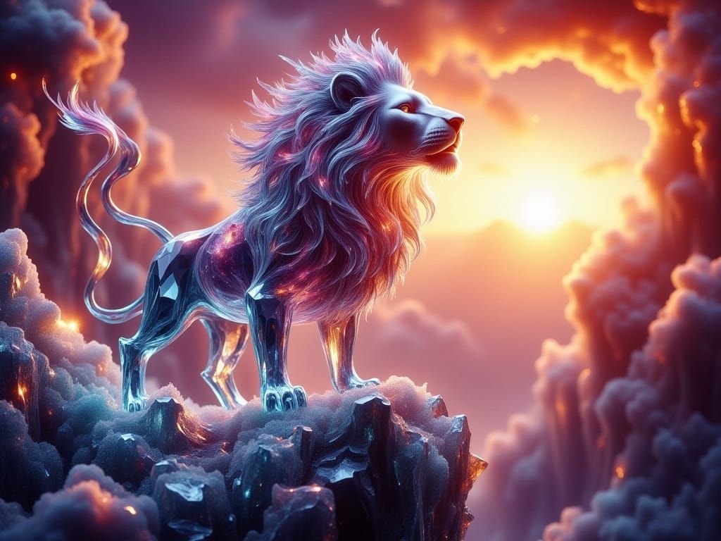 Crystallized Lion 