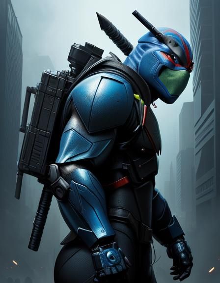 Ninja Shelliardi Cyborg