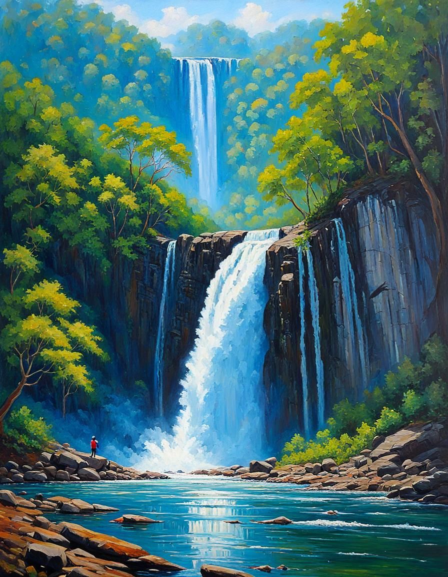 water fall