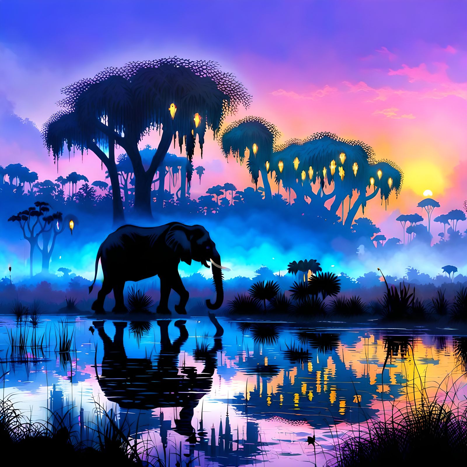 Twilight Walk  by @Shelly