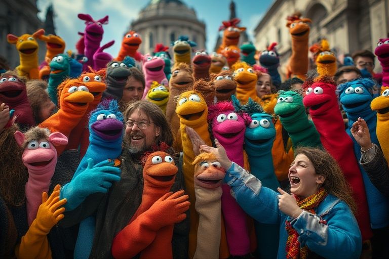 Sock it to them Muppet Day