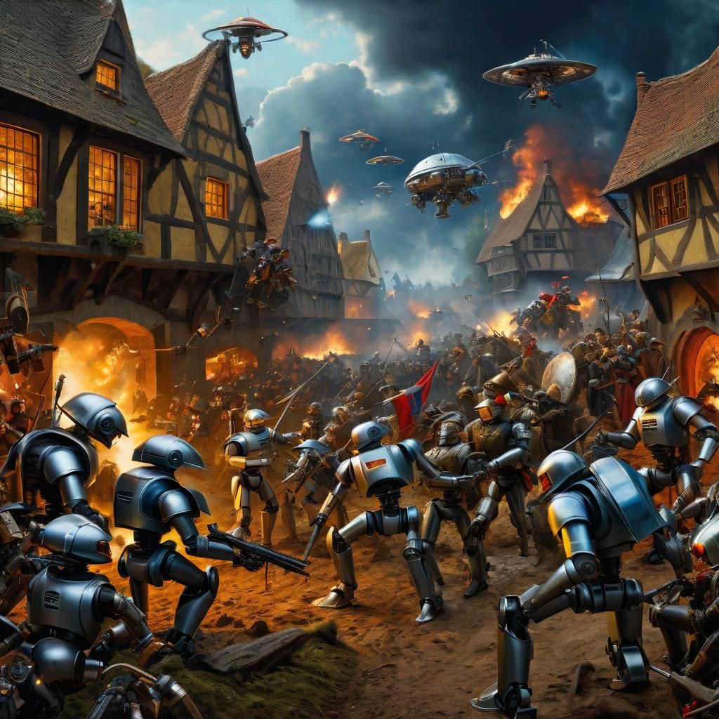 Rothenburg Robot invasion in 1267