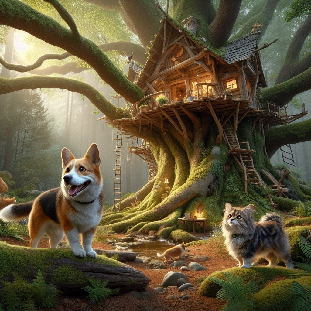 Callie and Cooper’s Treehouse Adventure 8