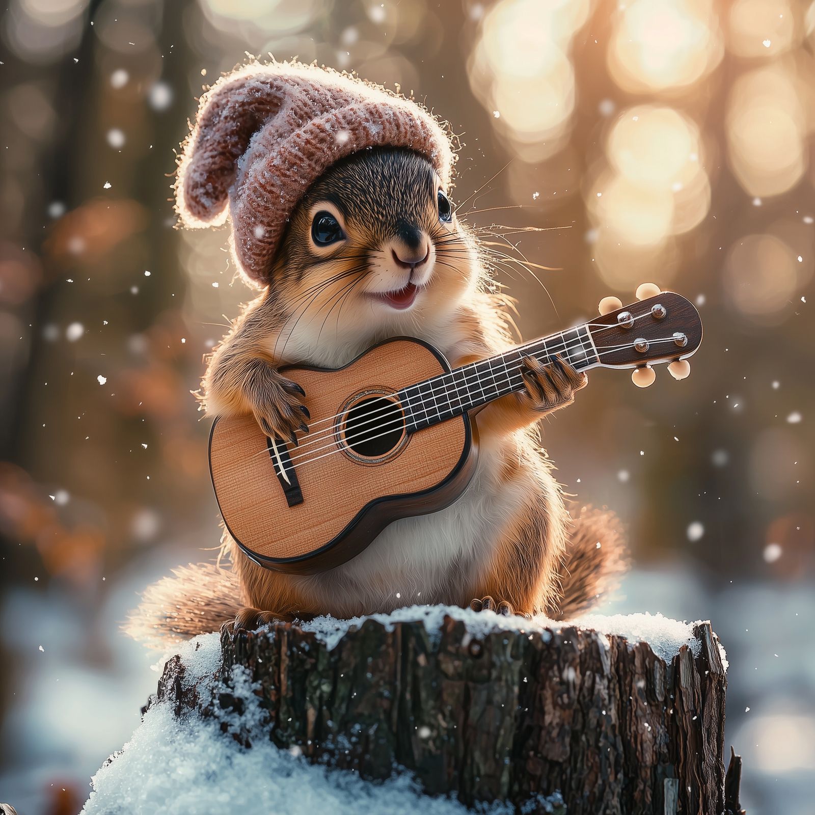 Strumming Through the Snow