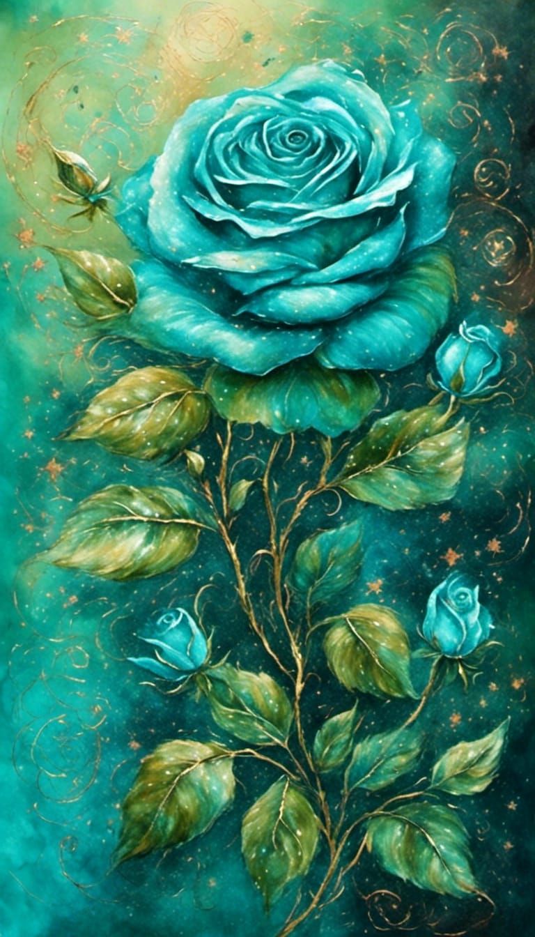 Enchanted Rose - AI Generated Artwork - NightCafe Creator