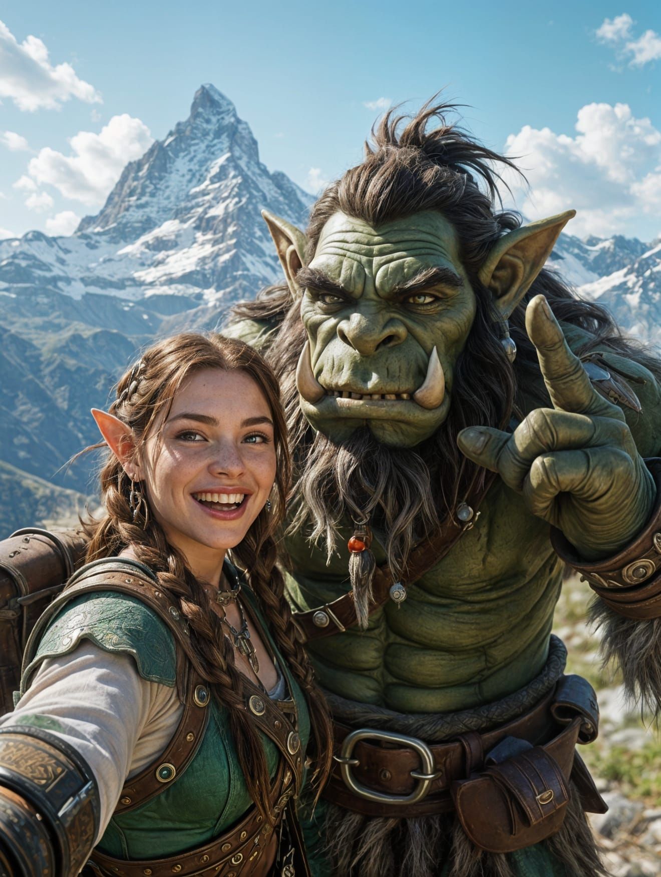 Adventure Selfie!  by @Chief_Runs-with-scissors