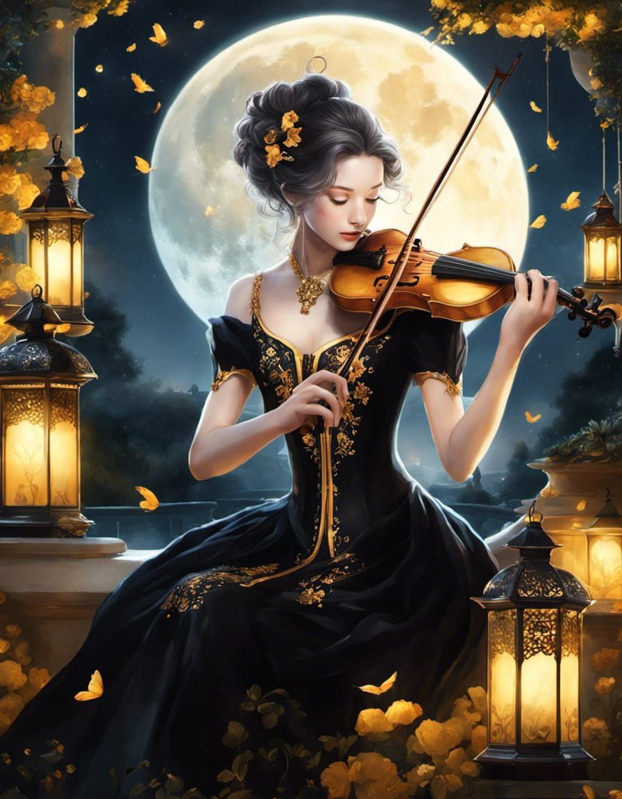 Moonlight Symphony  by @Miami