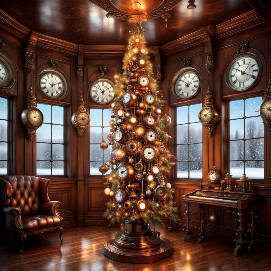 A Very Steampunk Christmas  by @Kurt