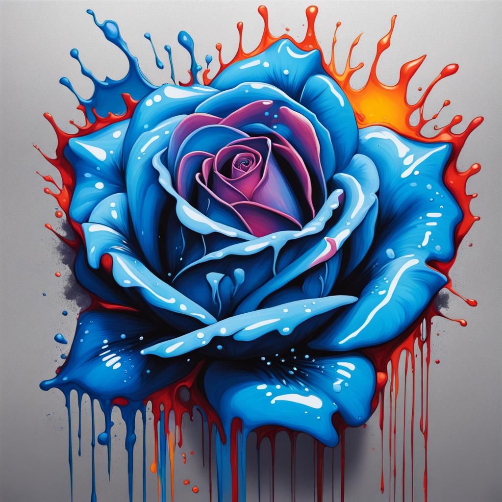 blue rose