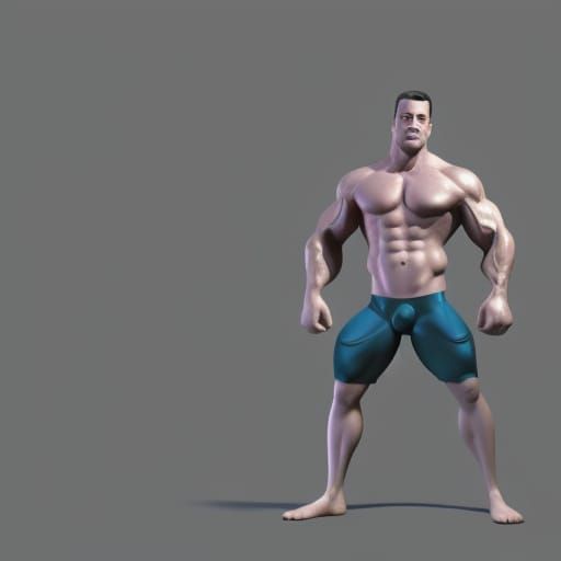 Male Underwear Model 0.1a AI Generated Artwork NightCafe Creator
