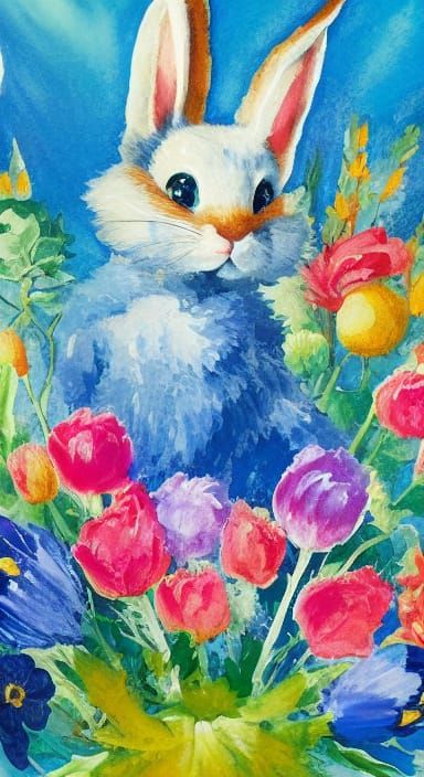 🐇💐