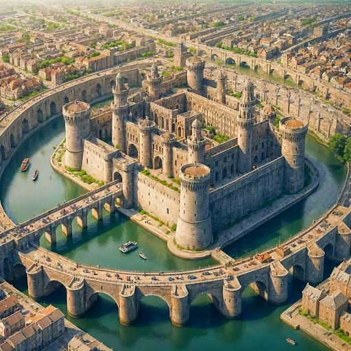 ארמון מוקף גשרים