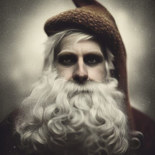 Father Christmas AI Generated Artwork NightCafe Creator