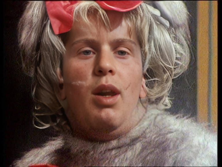 Andrew Taylor dressed up as a Dog