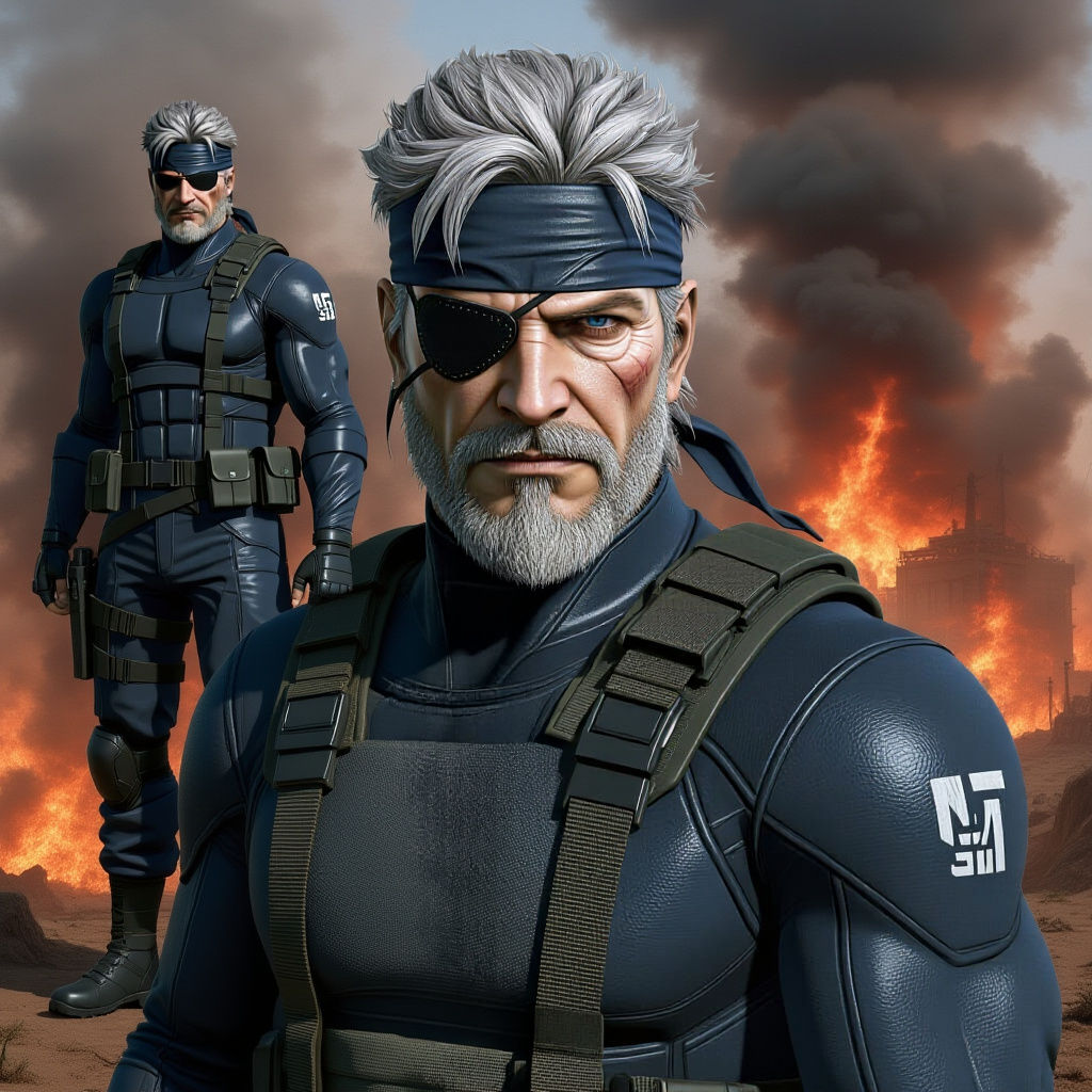 Old Snake - Metal Gear Solid 4: Guns of the Patriots