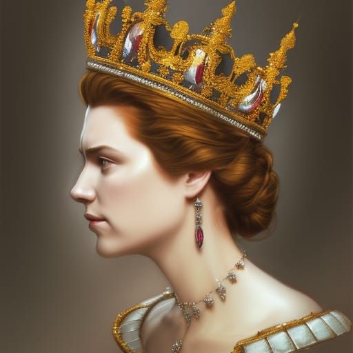 Queen Elizabeth II  by @MJZ