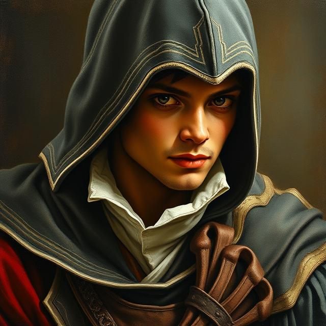 MICHAEL JACKSON AS EZIO AUDITORE FROM ASSASSIN'S CREED.