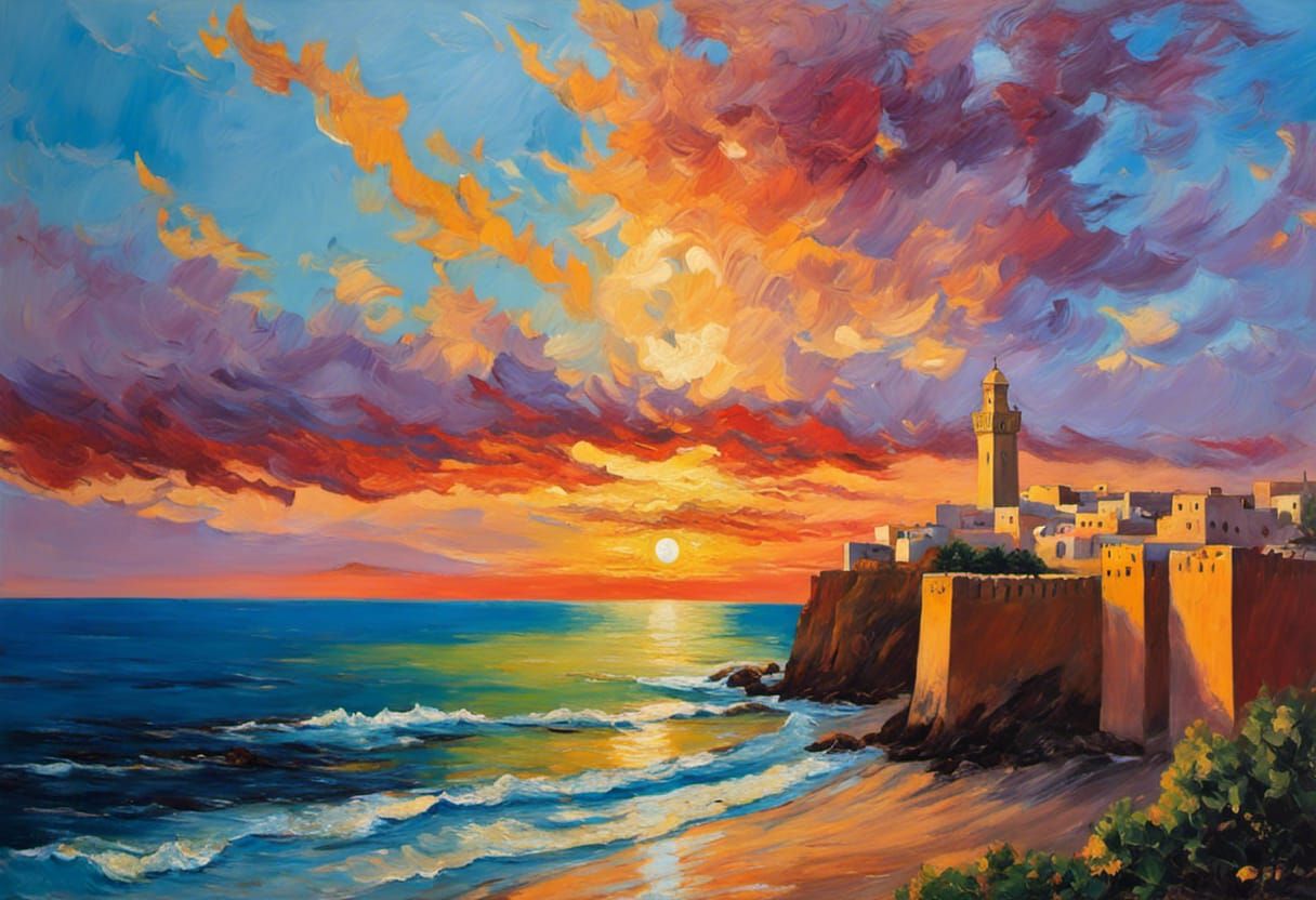 Kasbah des oudayas  by @Kaotara