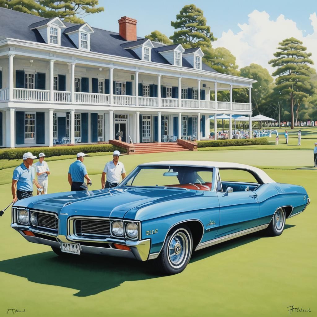 1968 Pontiac Catalina at the Country Club 