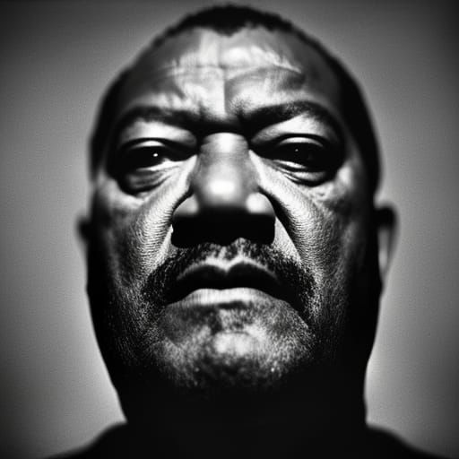 Laurence Fishburne AI Generated Artwork NightCafe Creator