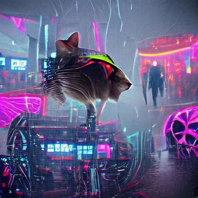 Futuristic Cat