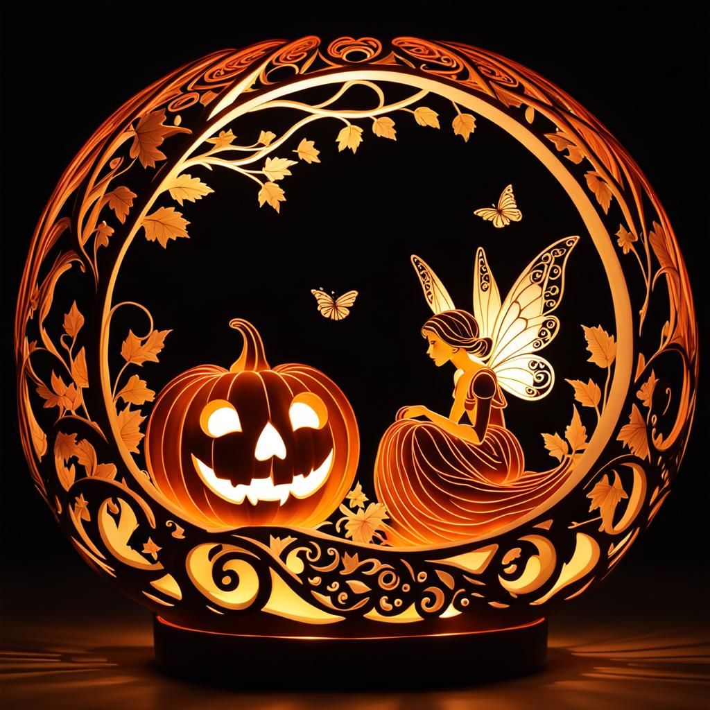 Pumpkin Fairy  by @Marci