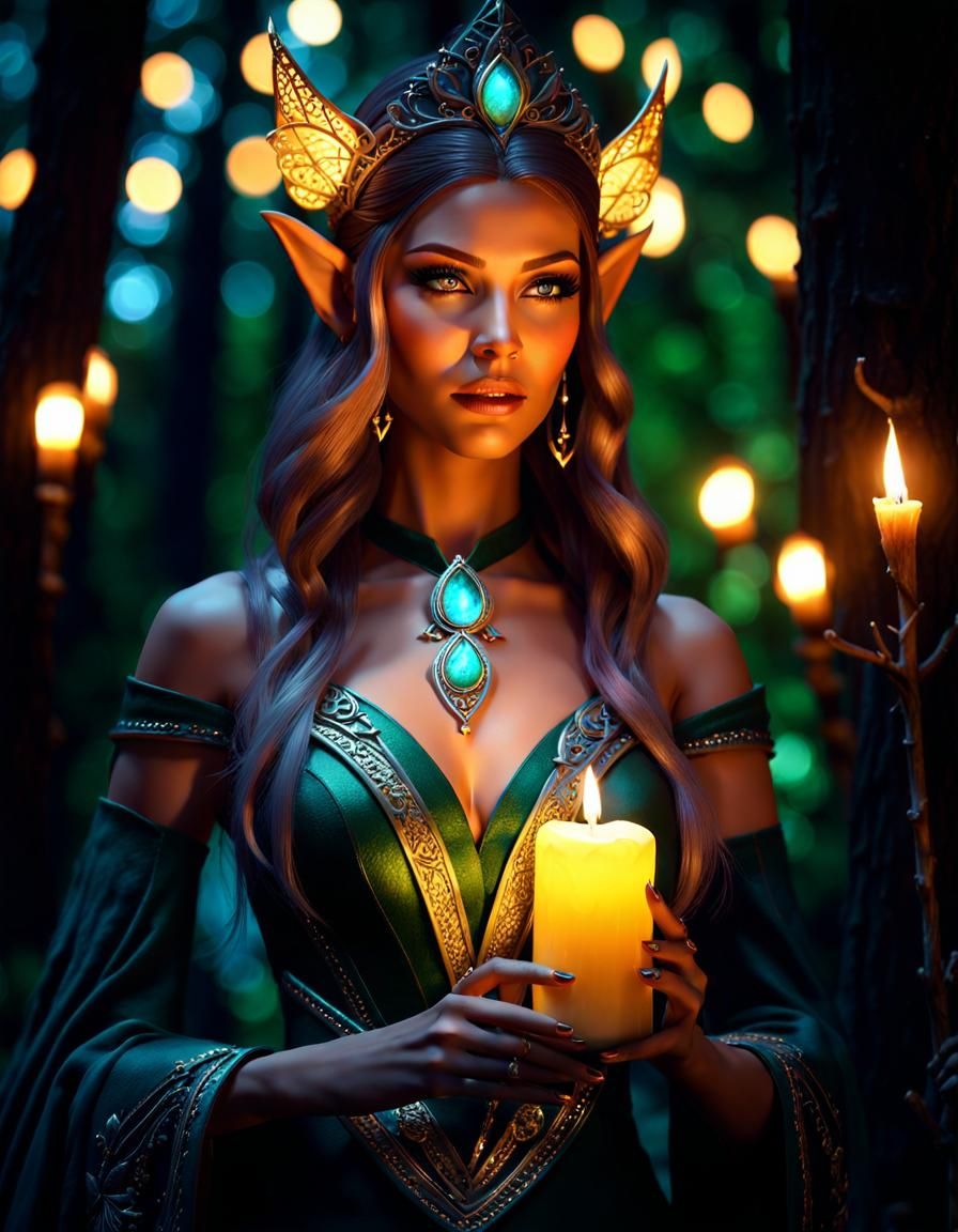 Night Of The Elves  by @Miny Boy