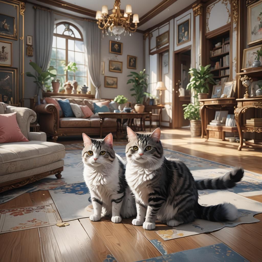 Spoiled cats