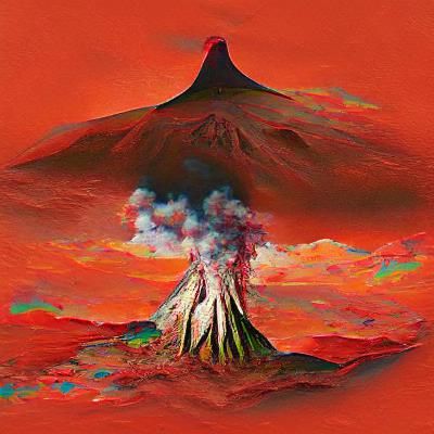 volcano, biopunk