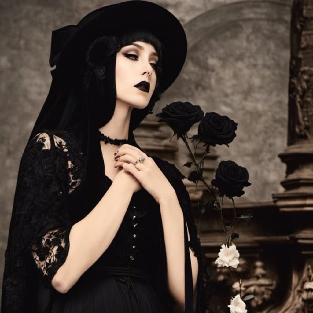 Romantic goth aesthetic; Victorian era, neoclassical darkwave, Gothic ...