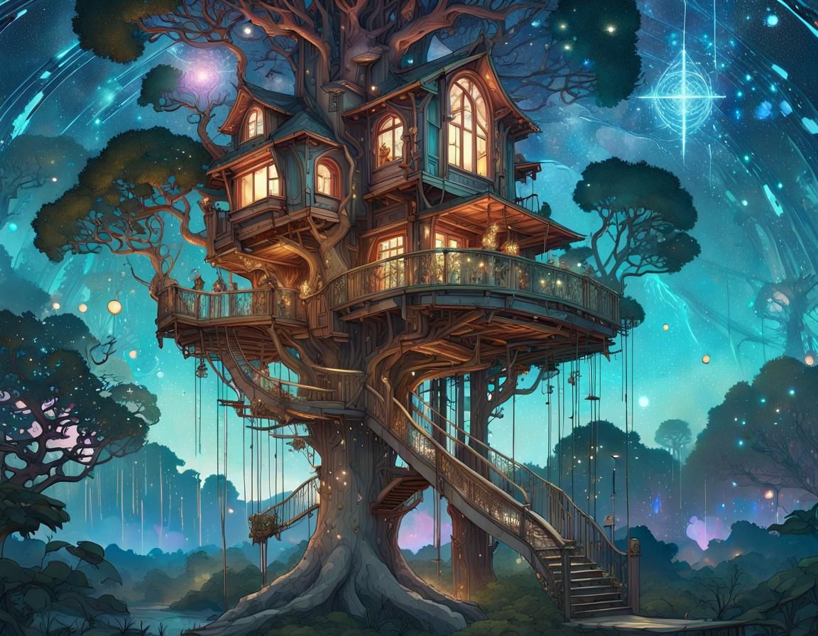Magical tree house