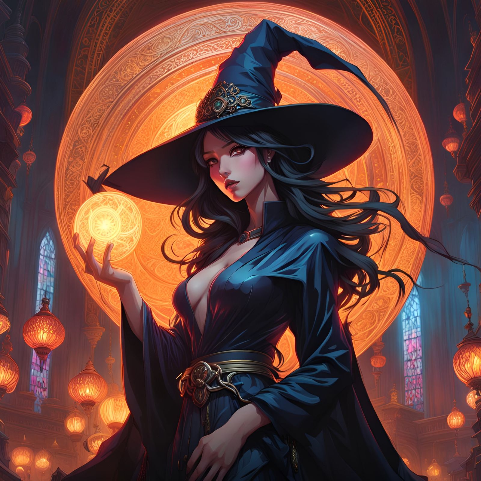 Witch - AI Generated Artwork - NightCafe Creator