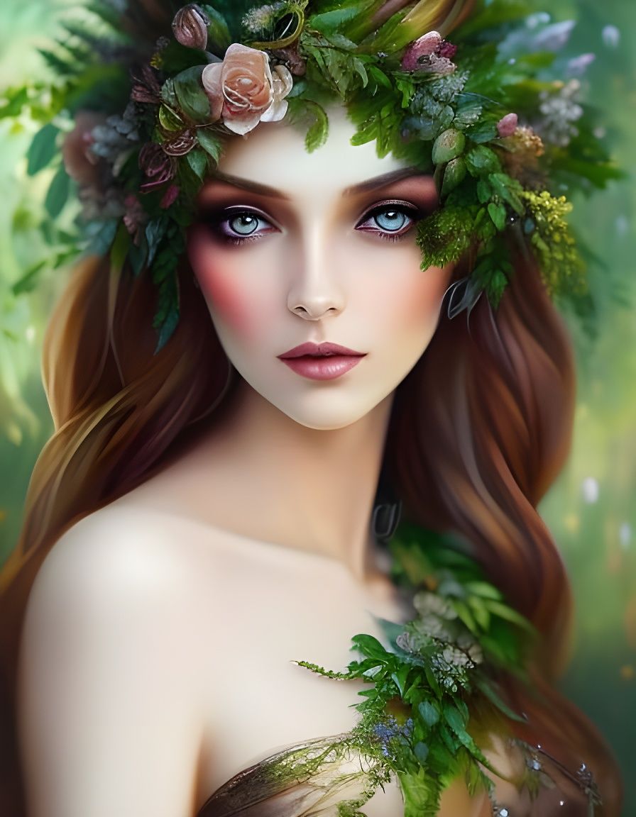 Fairy of the Woods - AI Generated Artwork - NightCafe Creator