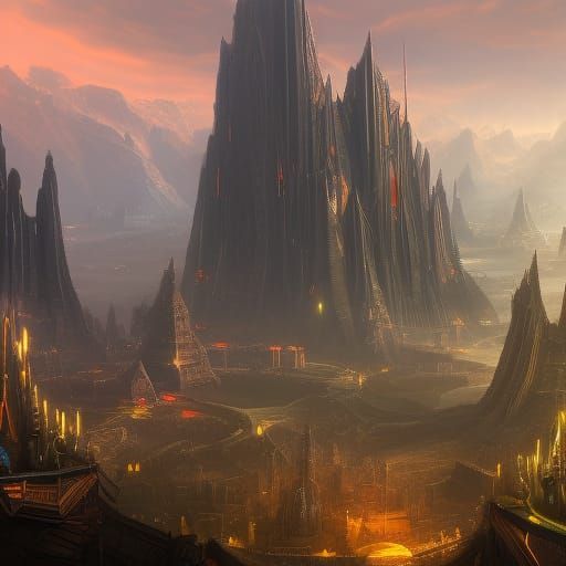 megacorporation AI Generated Artwork NightCafe Creator