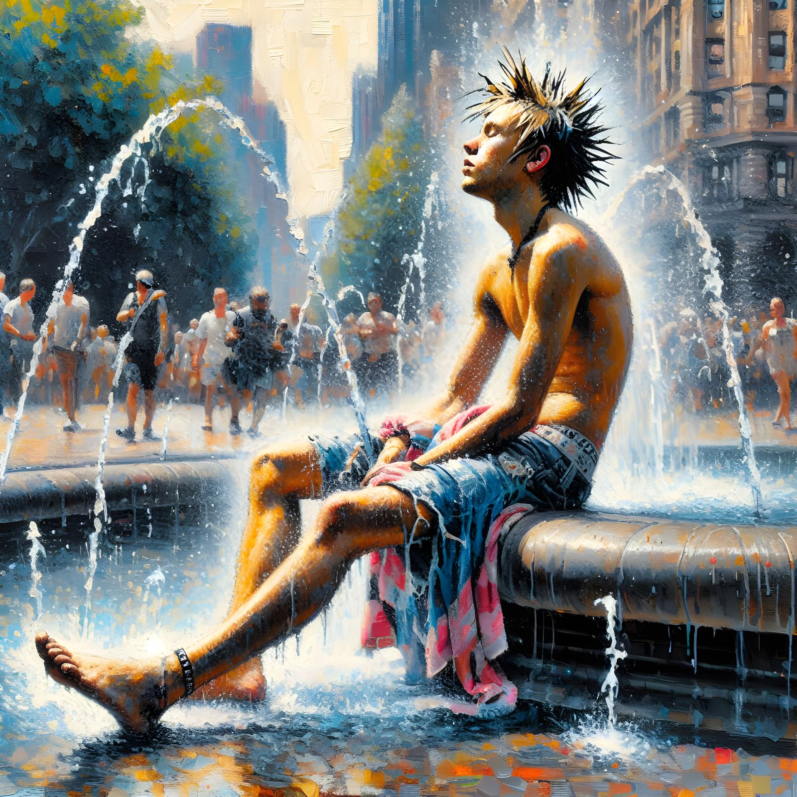 COOLING DOWN ❄️ Summer Heat Escape (8)