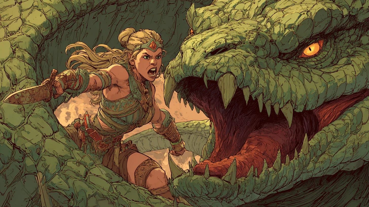 Amara and the Snake God