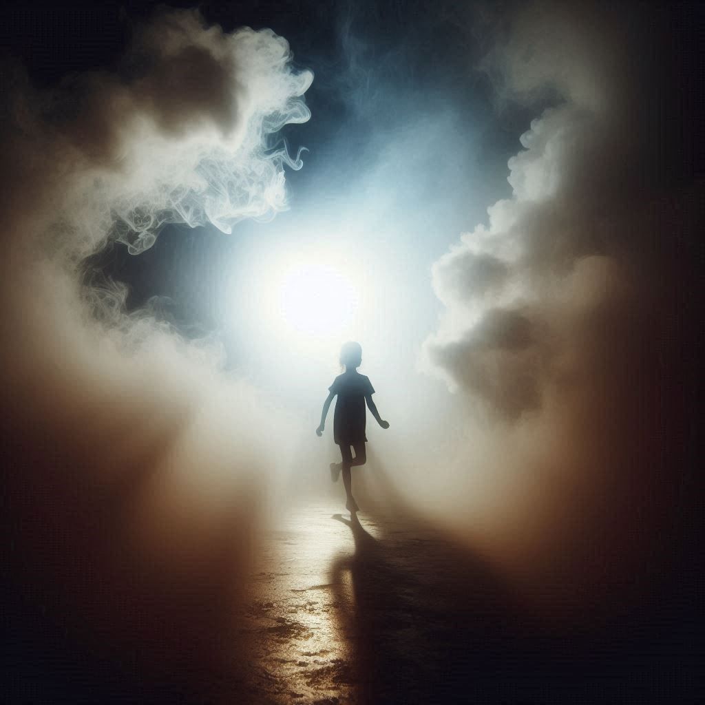 Playing with the mist