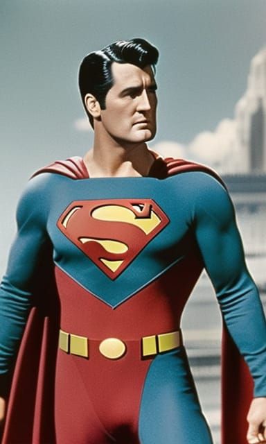 movie photo, DC Comics, fancast, Rock Hudson as Superman, classic ...