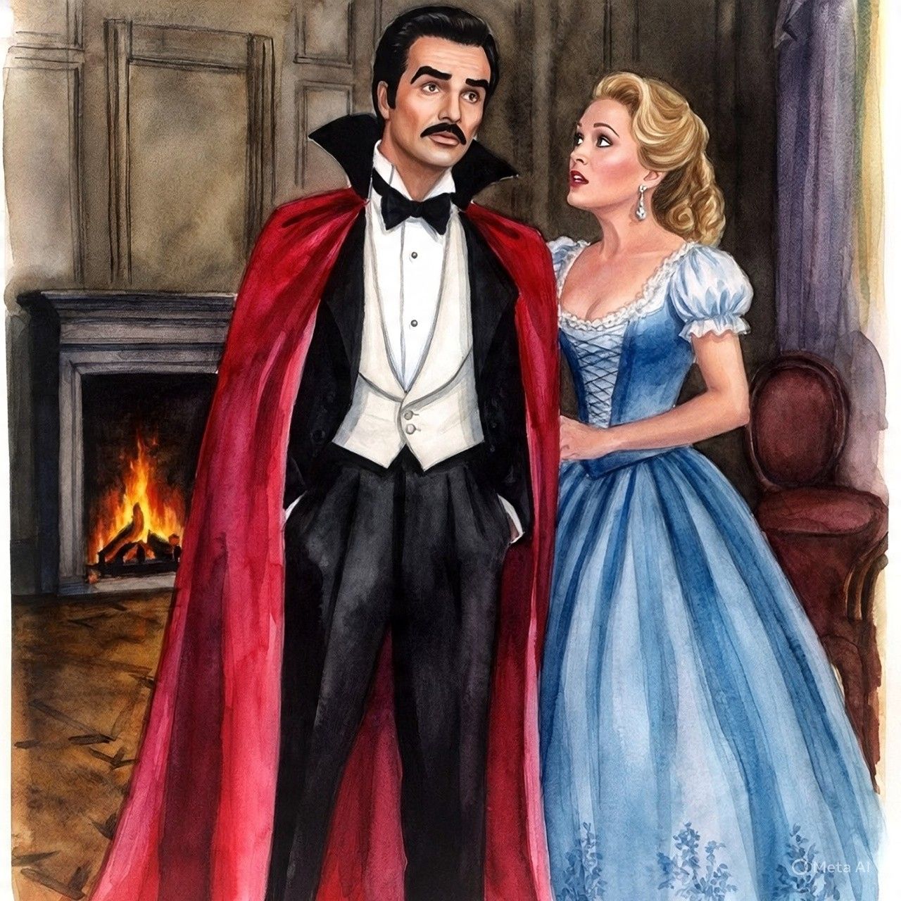 Burt Reynolds is "The Lonely Count"