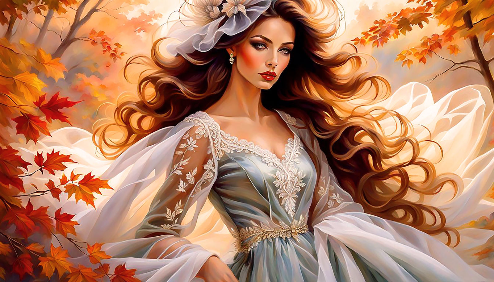 splendor in the autumn mist