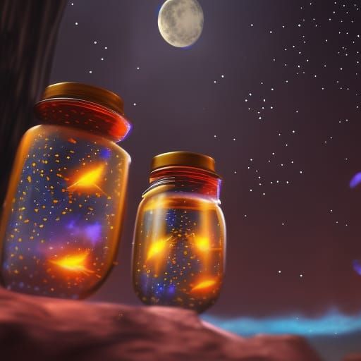 Stardust in a Jar