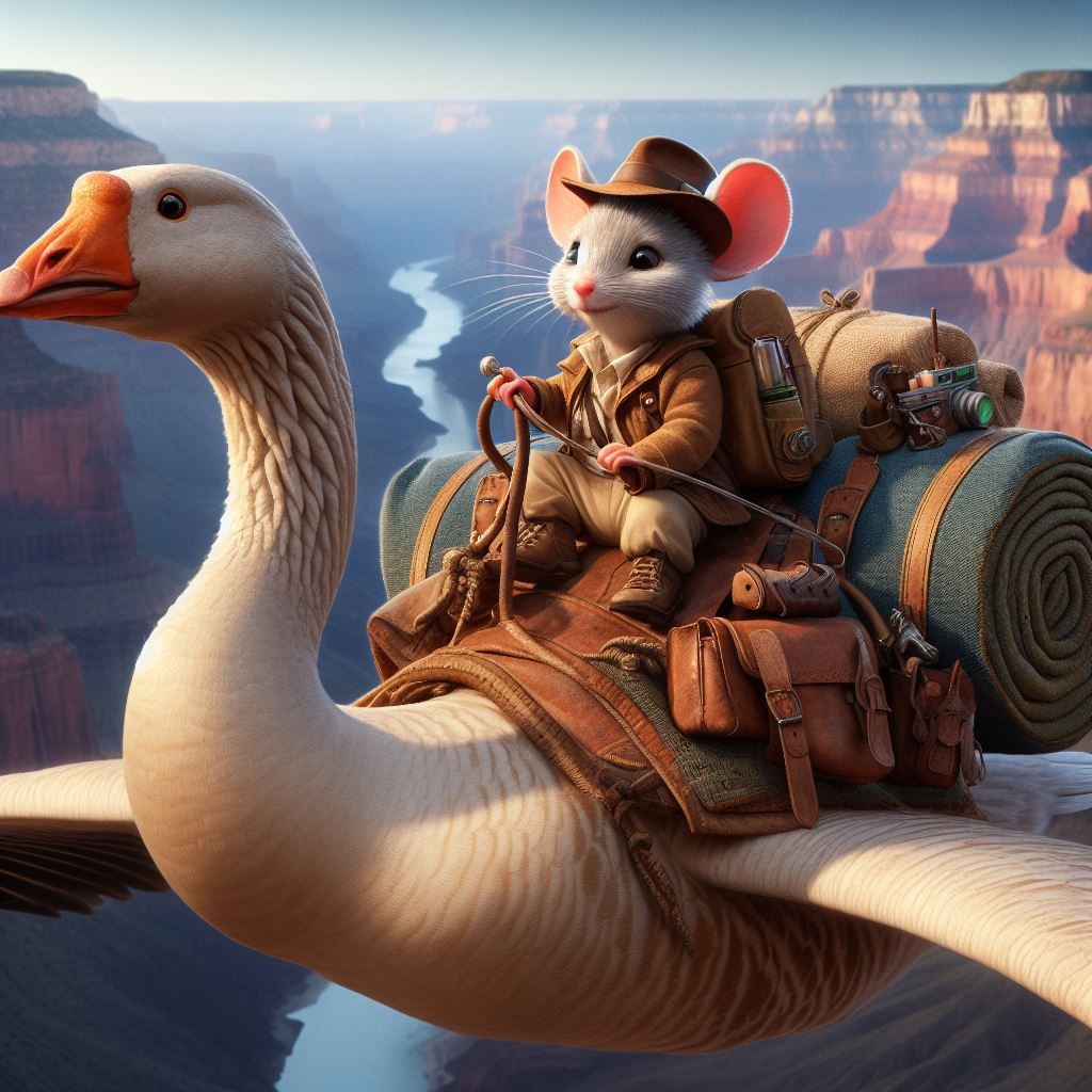 Grand Canyon on Goose Airlines