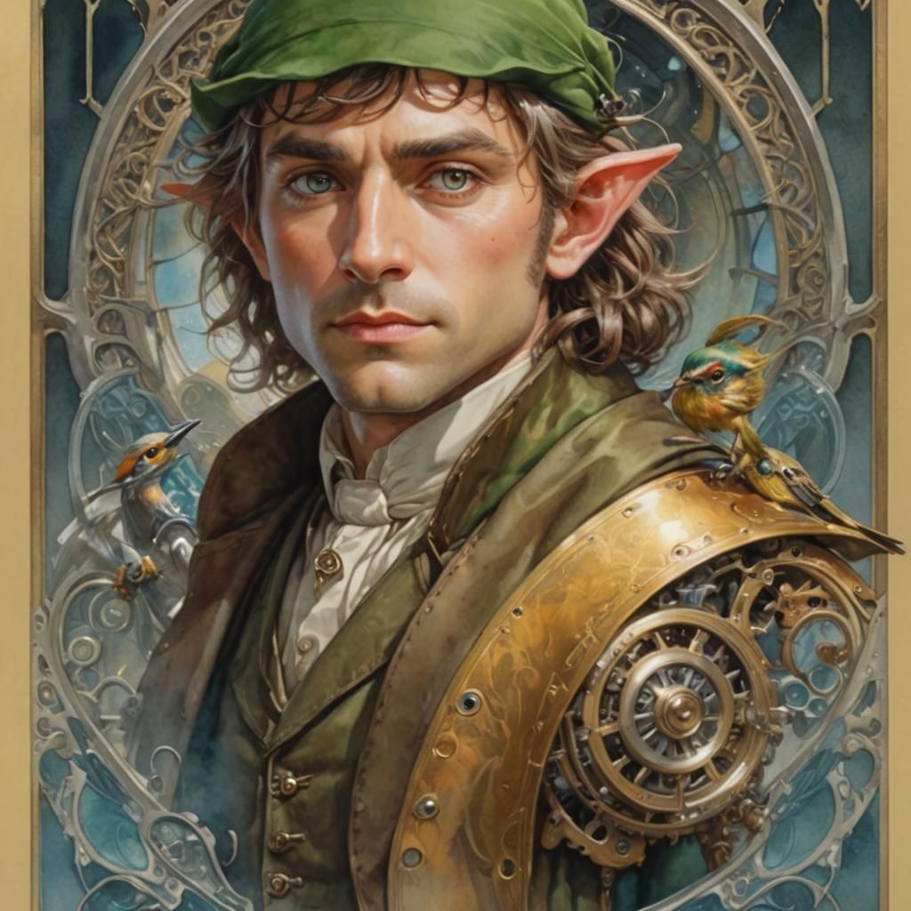 Steampunk elf - AI Generated Artwork - NightCafe Creator