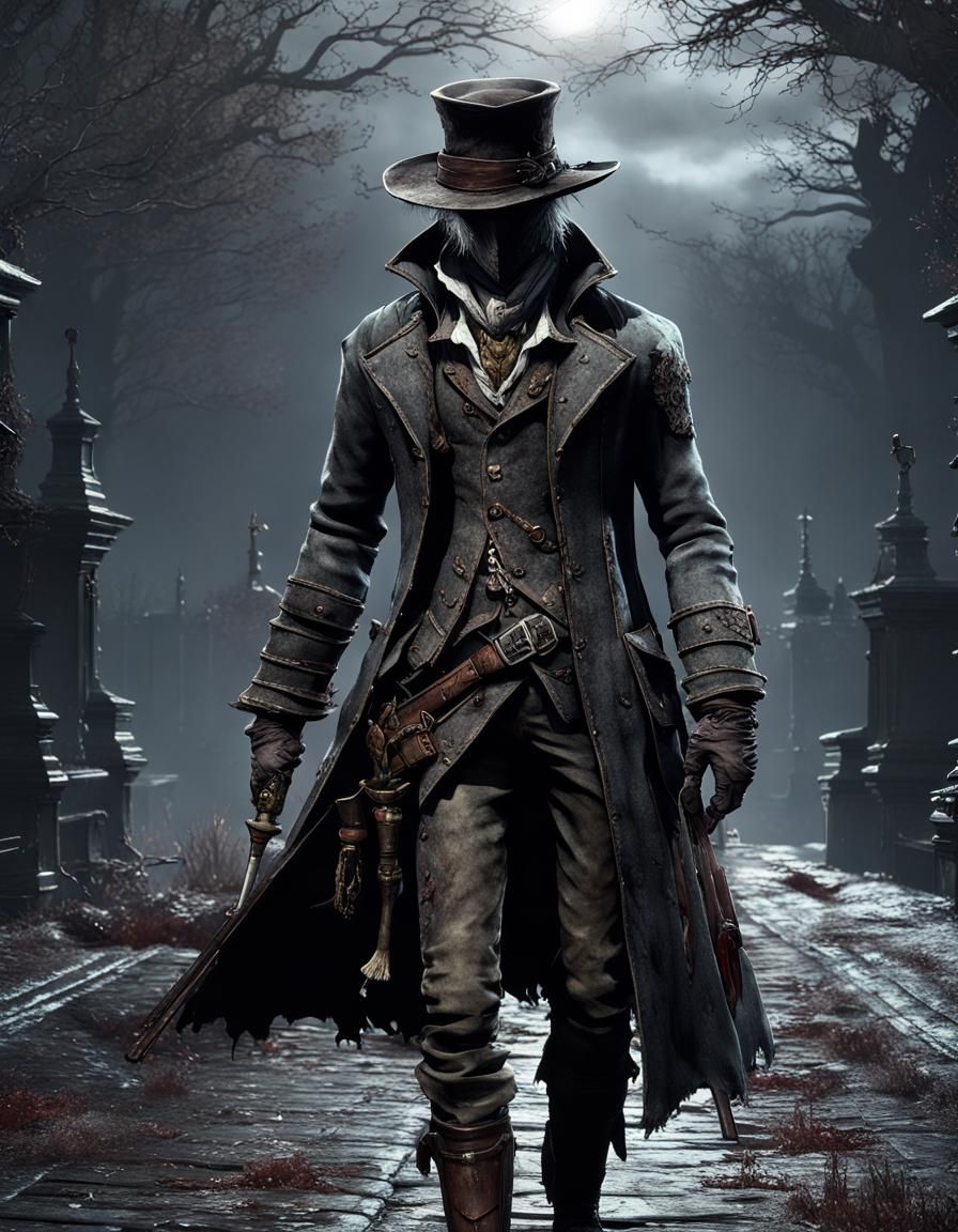 Bloodborne Hunter  by @Pip