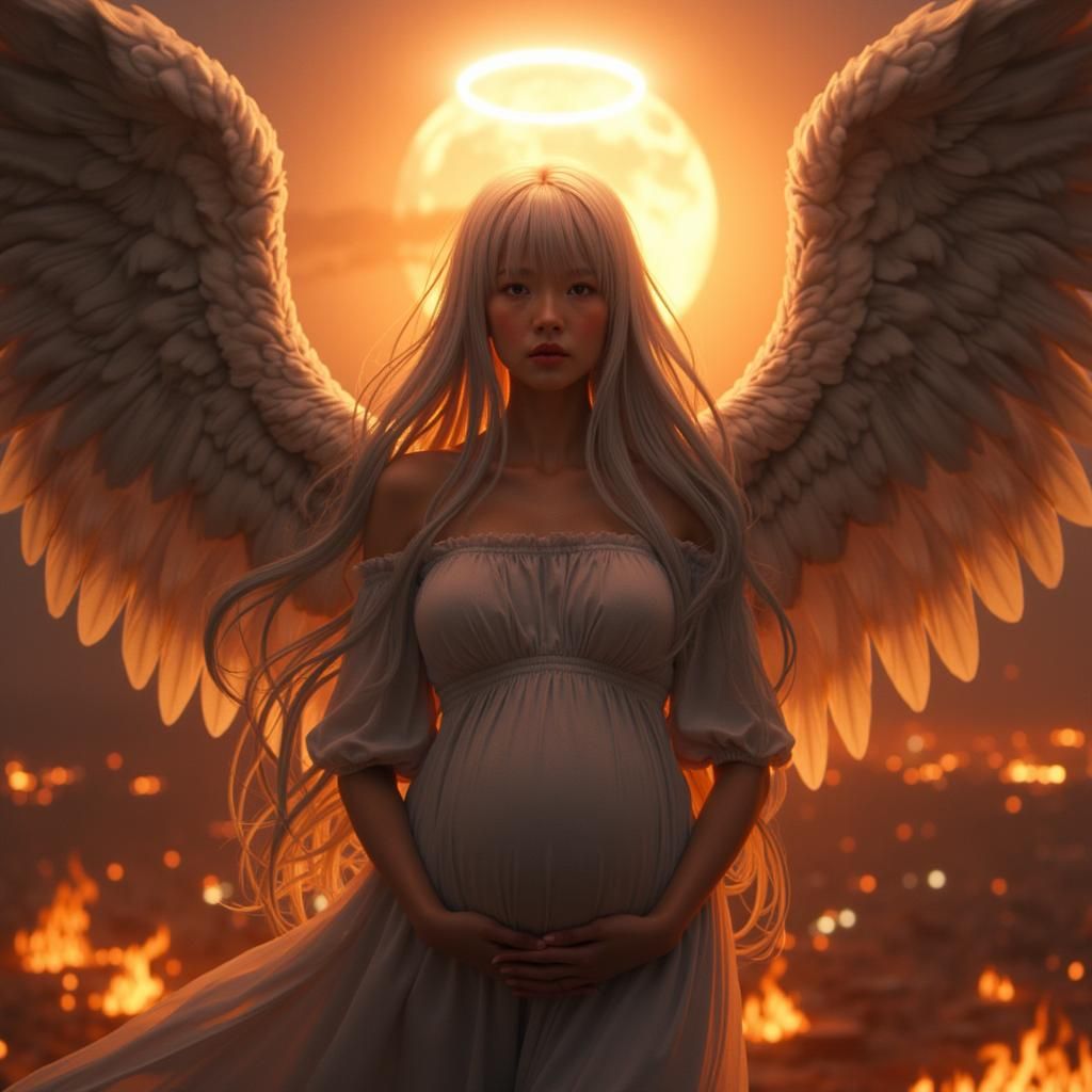 Very interesting highschool DxD anime creations in hyperphotorealistic art style I just made