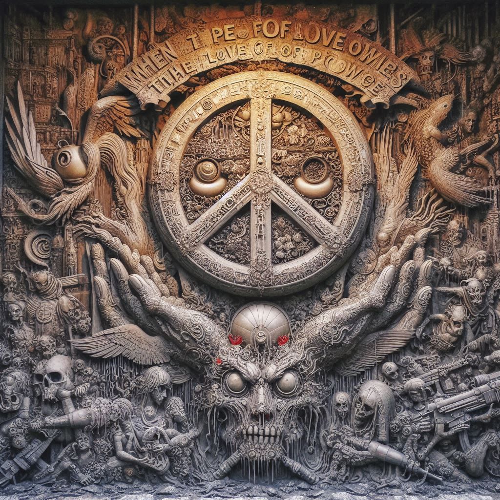 When the power of love overcomes the love of power, the world will know peace