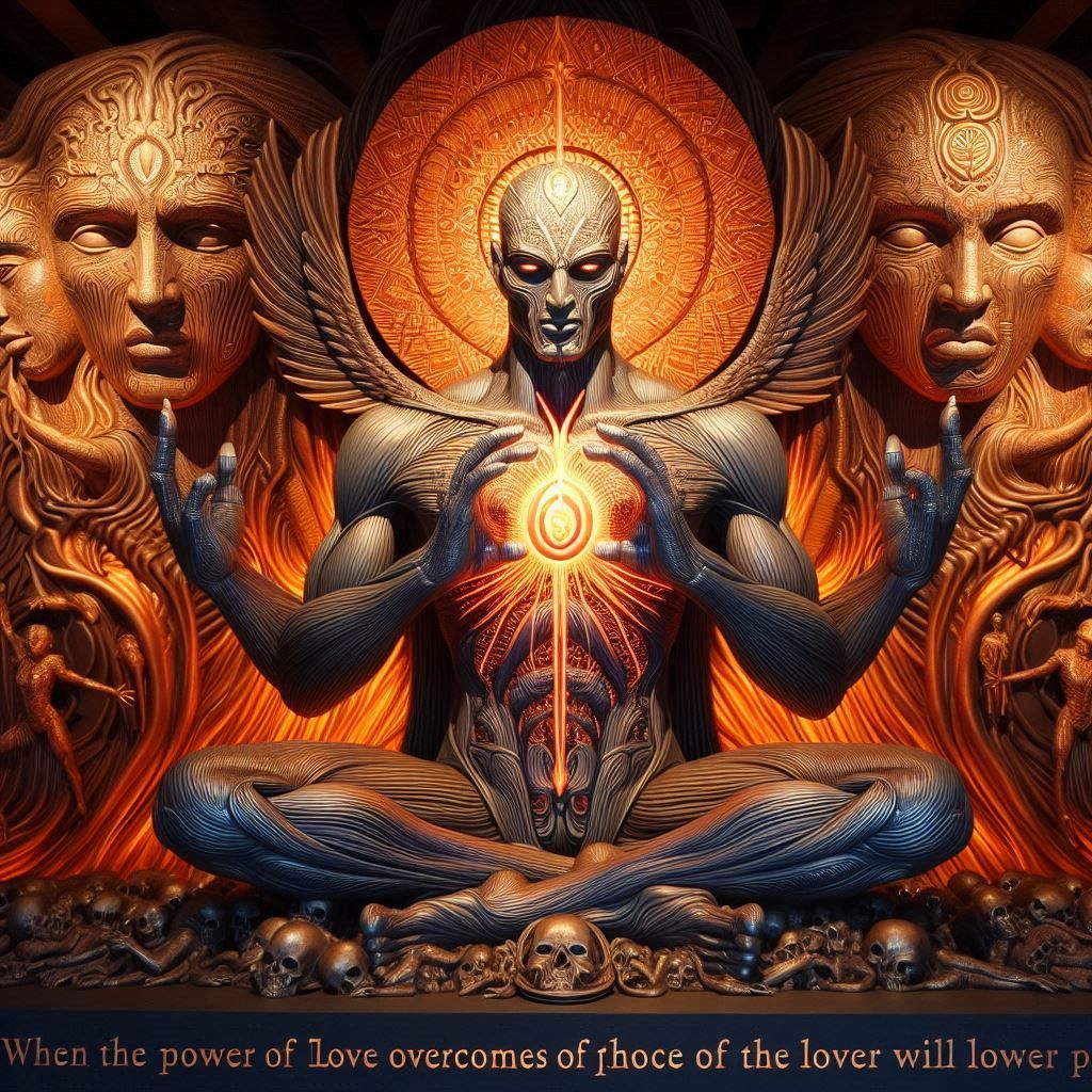 When the power of love overcomes the love of power, the world will know peace