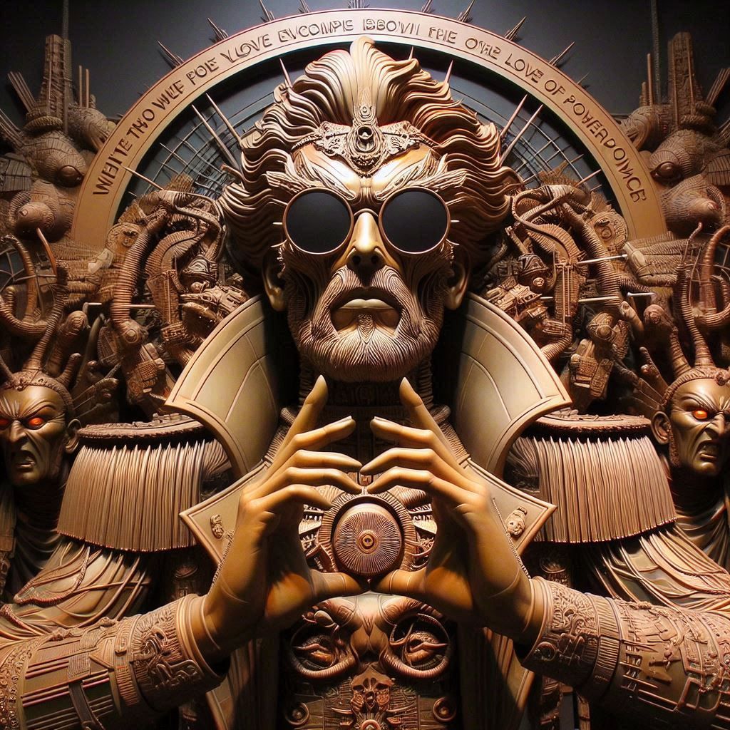 When the power of love overcomes the love of power, the world will know peace