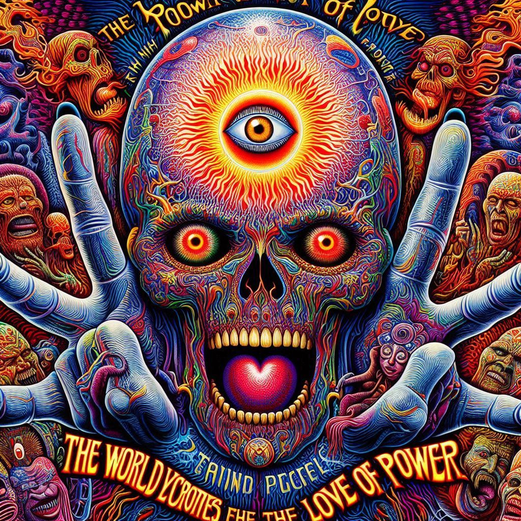 When the power of love overcomes the love of power, the worl...